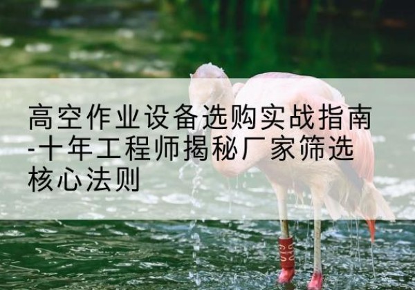 长寿区剪叉式升降机厂家-高空作业设备选购实战指南-十年工程师揭秘厂家筛选核心法则